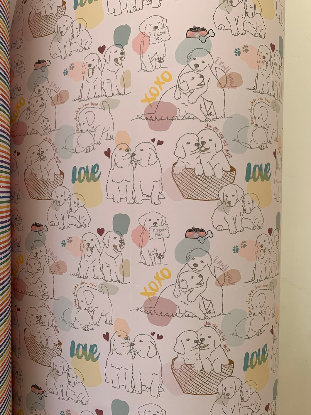 We WOOF You | One Love - Wrapping Paper