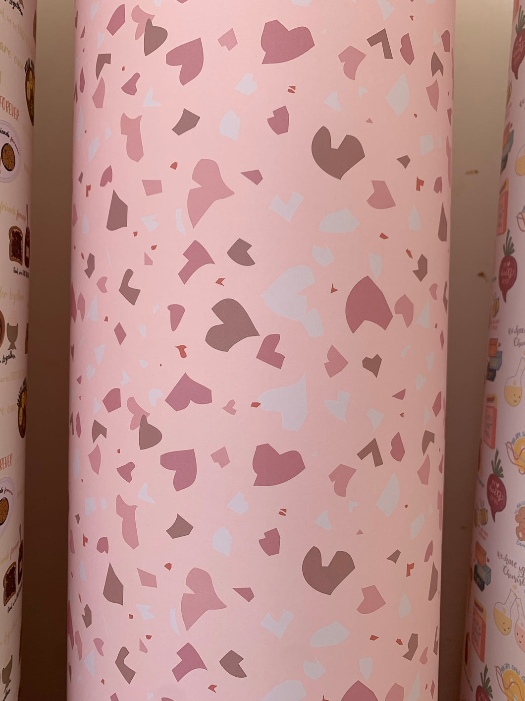 Terrazzo Hearts | One Love - Wrapping Paper